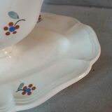 Antique sauce boat from Digoin and Sarreguemines