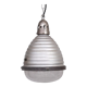 Suspension antique en mercure et verre bi ton