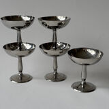 Vintage stainless steel cups