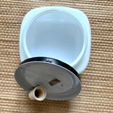 Vintage opaline ceiling lamp