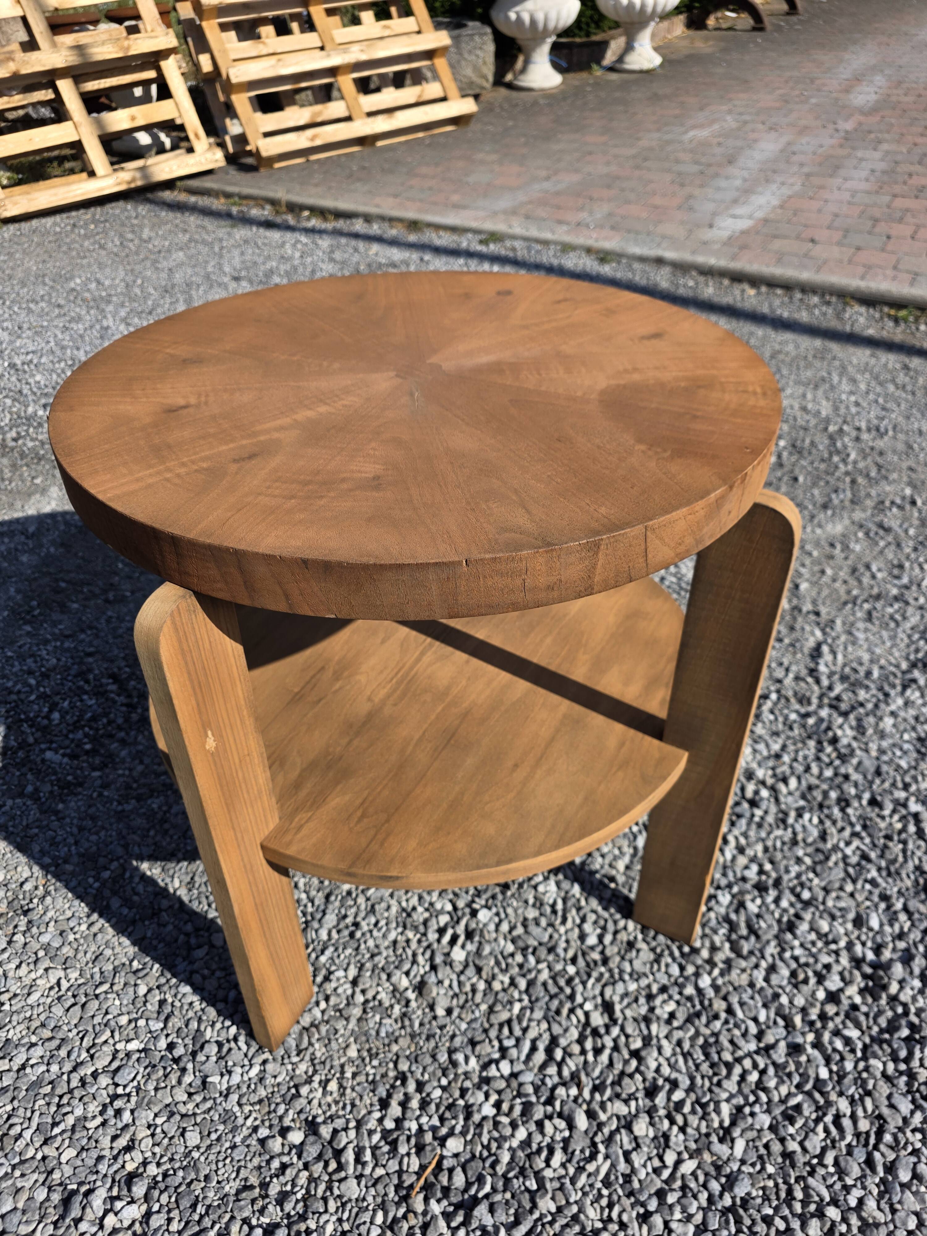 Art Deco coffee table in mahogany, 1930.