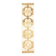 1970s Turkish Hand-Knotted Wool Cotton Beige Runner Rug 73x310