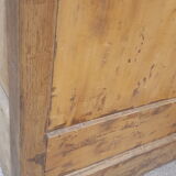 Raw wooden cabinet