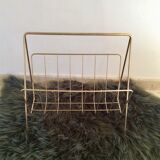 Vintage magazine holder 70s