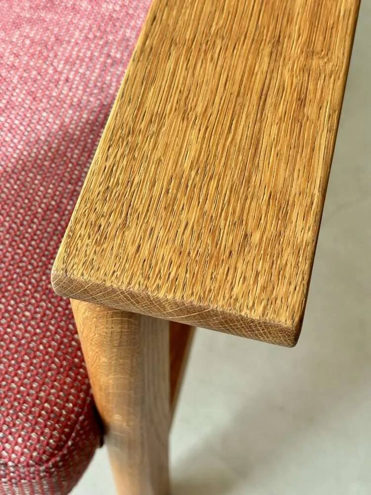Fredericia armchair Søren Holst model 2551 oak 1960s
