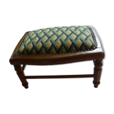 Repose-pied broderie et clous