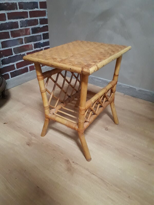 Duo de tables d'appoint vintage