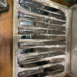 Box of 12 silver-plated knives