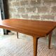 Scandinavian teak table with extensions, 1960s/70s.
