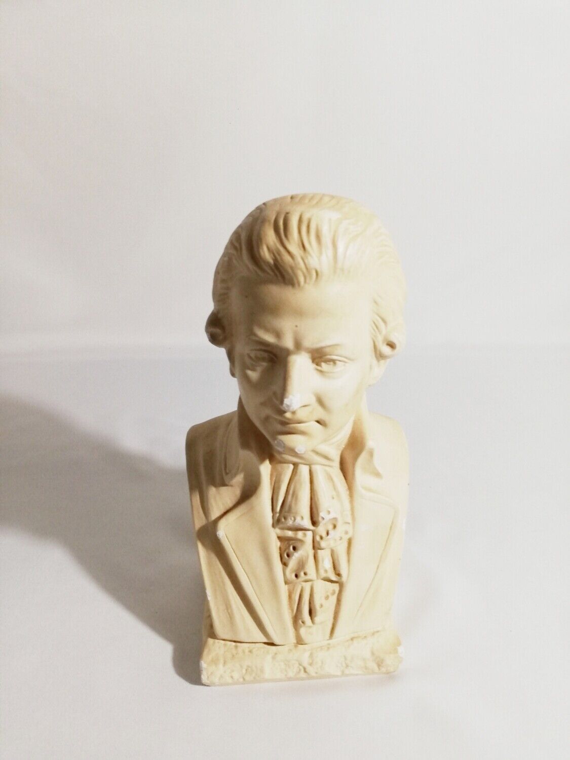 Bust of vintage Mozart