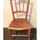Chair Bistro décor crocodile light wood