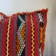 Long coussin marocain Kilim ethnique