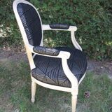 Fauteuil cabriolet style Louis XVI