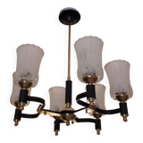 Chandelier in the style of the Arlus house from the 1950s