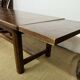 Vintage wooden farmhouse table