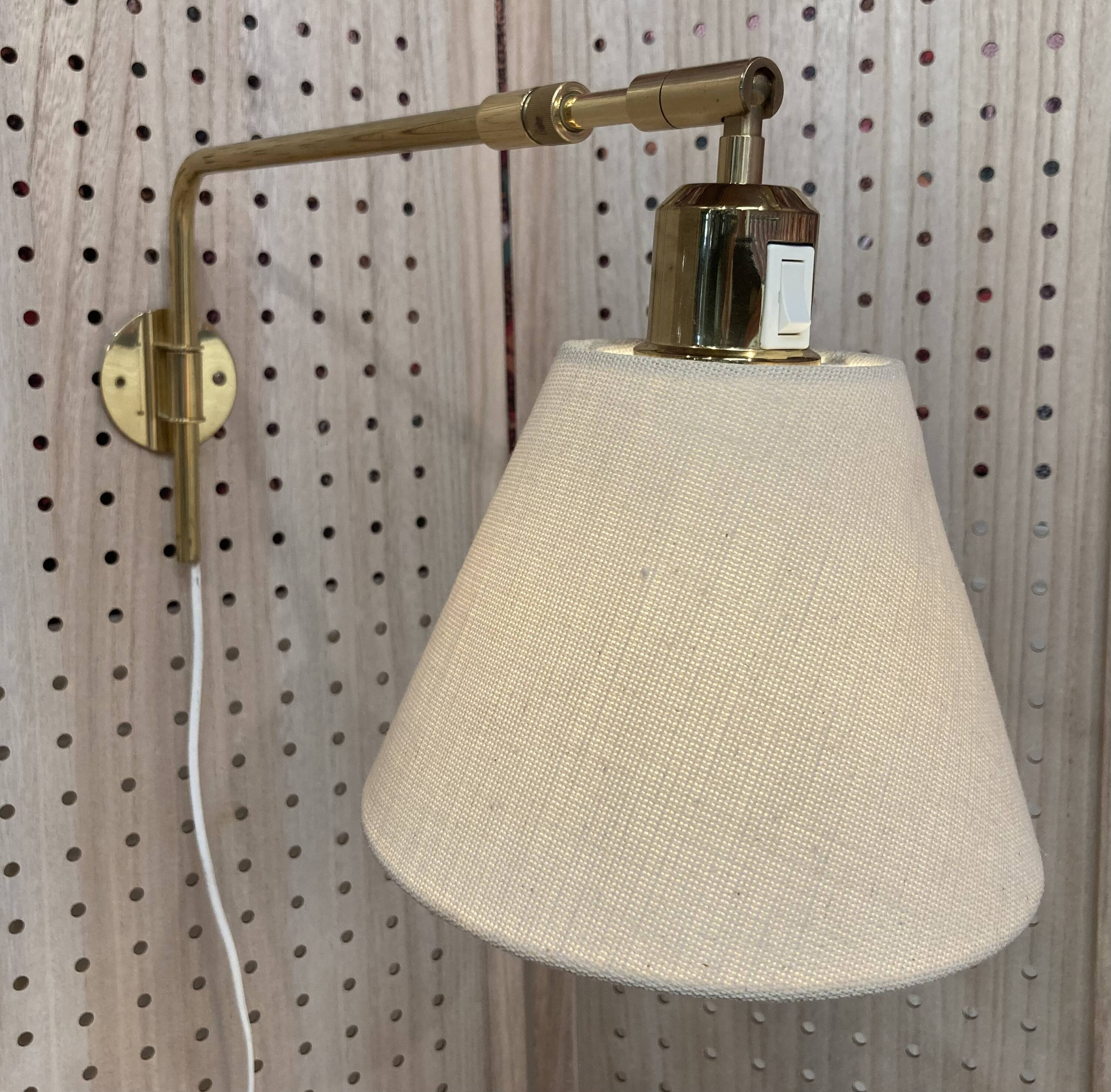 LARGE TELESCOPIC APPLIQUE SCANDINAVIAN DESIGN 1960.