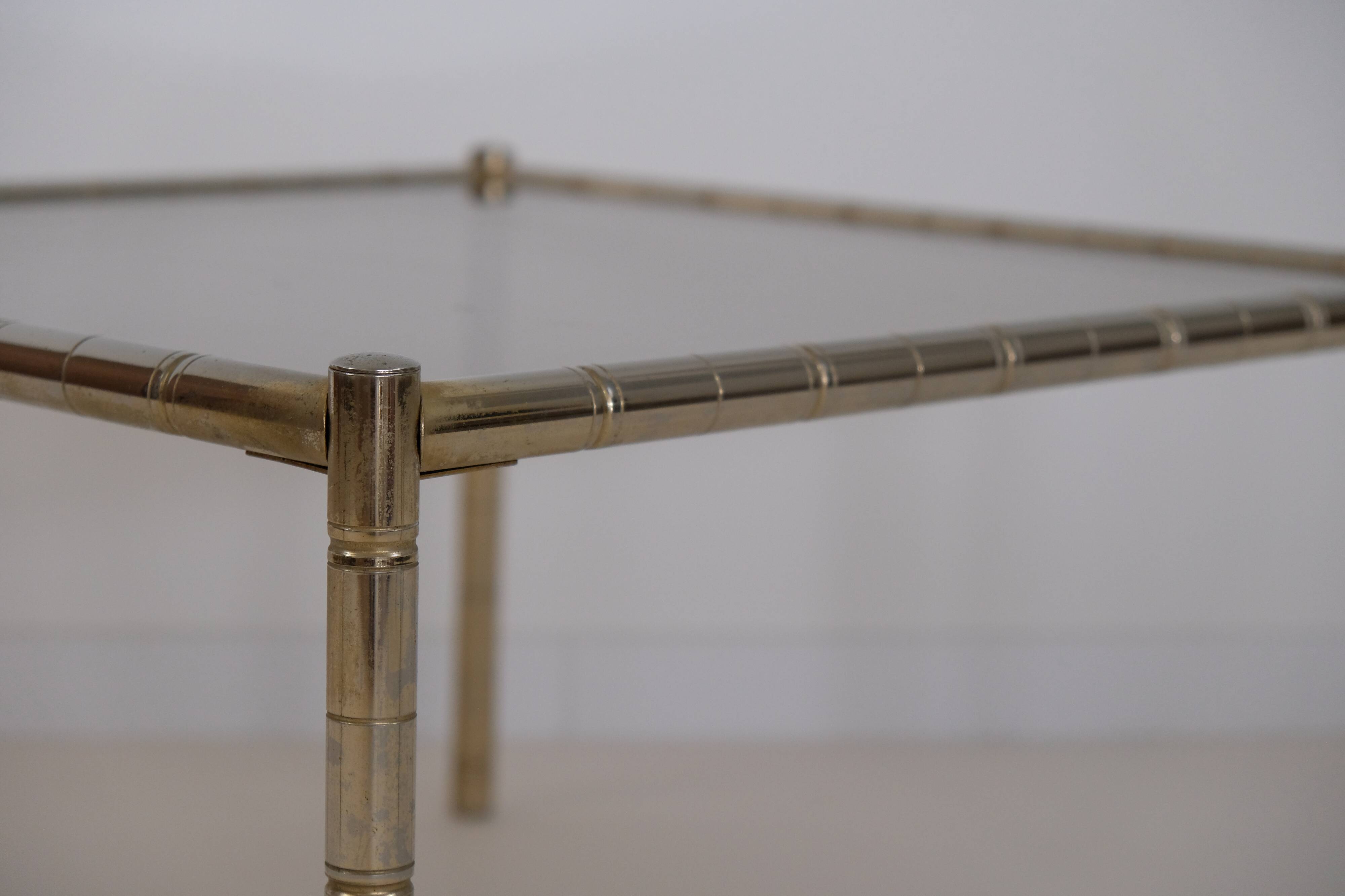 Square coffee table Henri Lancel