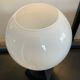 Vintage lamp in opaline and ceramic years 70-80