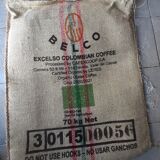 Coffee burlap bag colombia fabrica