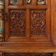20th century baroque style carved sideboard, Spain ca. 1950