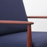 Pair of scandinavian teak armchairs model 118 by Grete Jalk