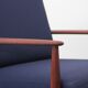Paire de fauteuils scandinave en teck modele 118 par Grete Jalk
