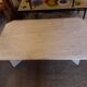 Table basse travertin