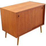 Danish vintage design cabinet with sliding doors 'Farum'