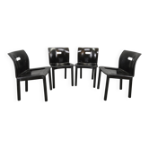 Ensemble de 4 chaises Kartell modèle 4870 par Anna Castelli Ferrieri