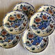 Lot de 6 assiettes à dessert Gien 1938 1960