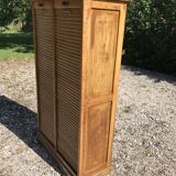 Notary furniture cabinet with curtains