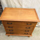 Commode vintage 1950 en chêne massif
