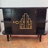 Low furniture console art deco style
