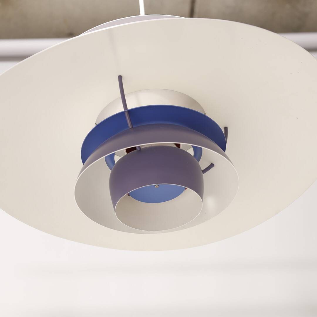 Purple PH5 pendant light POUL HENNINGSEN Aluminum DK