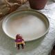 Set of six plates in sandstone