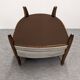Pair of Art Deco gondola armchairs, France circa 1920
