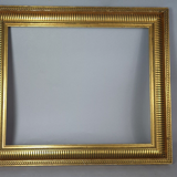 Canal frame in molded wood
