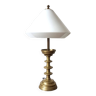 Lampe de Table Empire Art Nouveau en Laiton