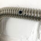 Table lamp snake minimalist flexible tube cobra chromed metal