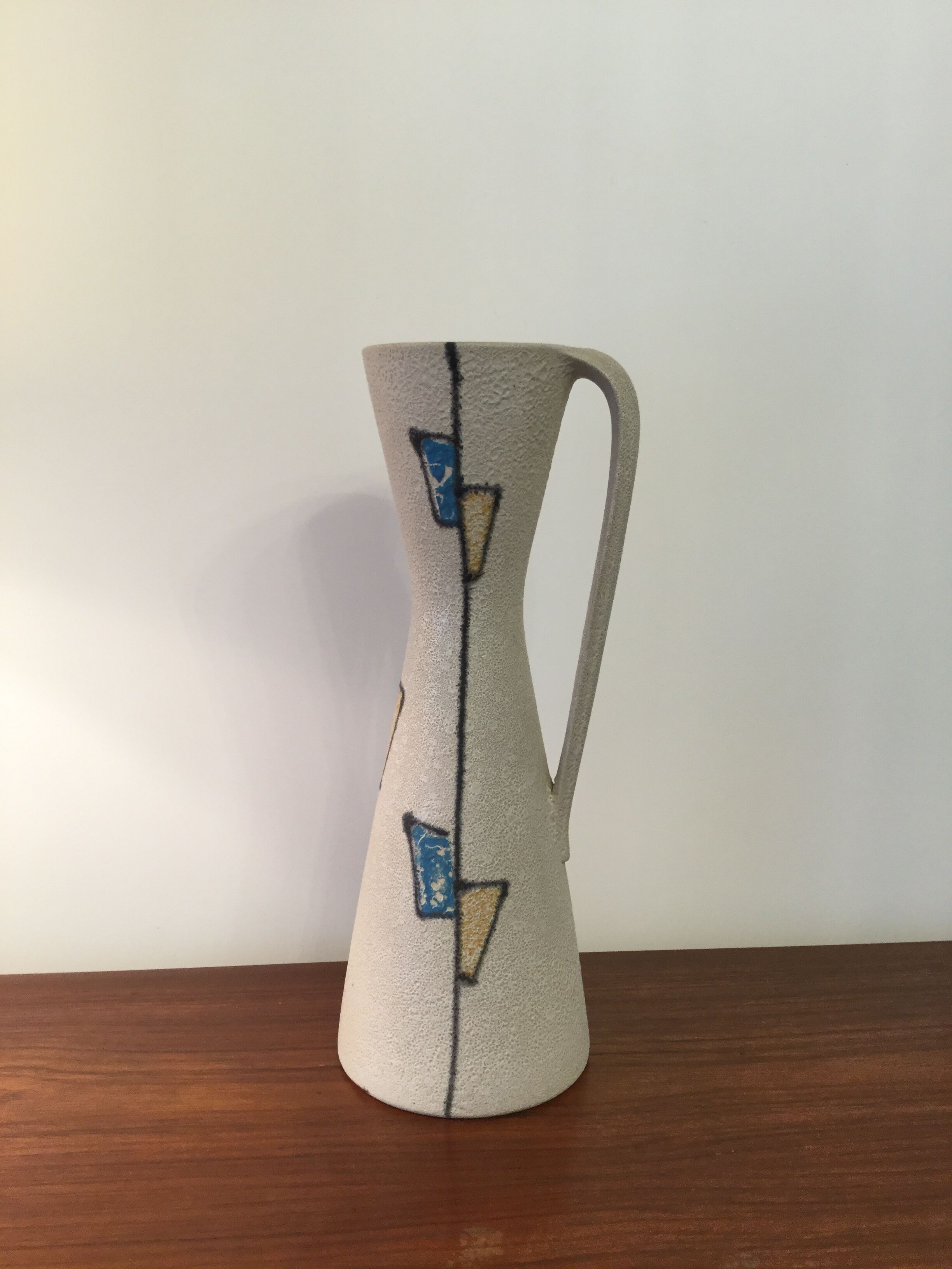 Vintage ceramic vase Scheurich 50's