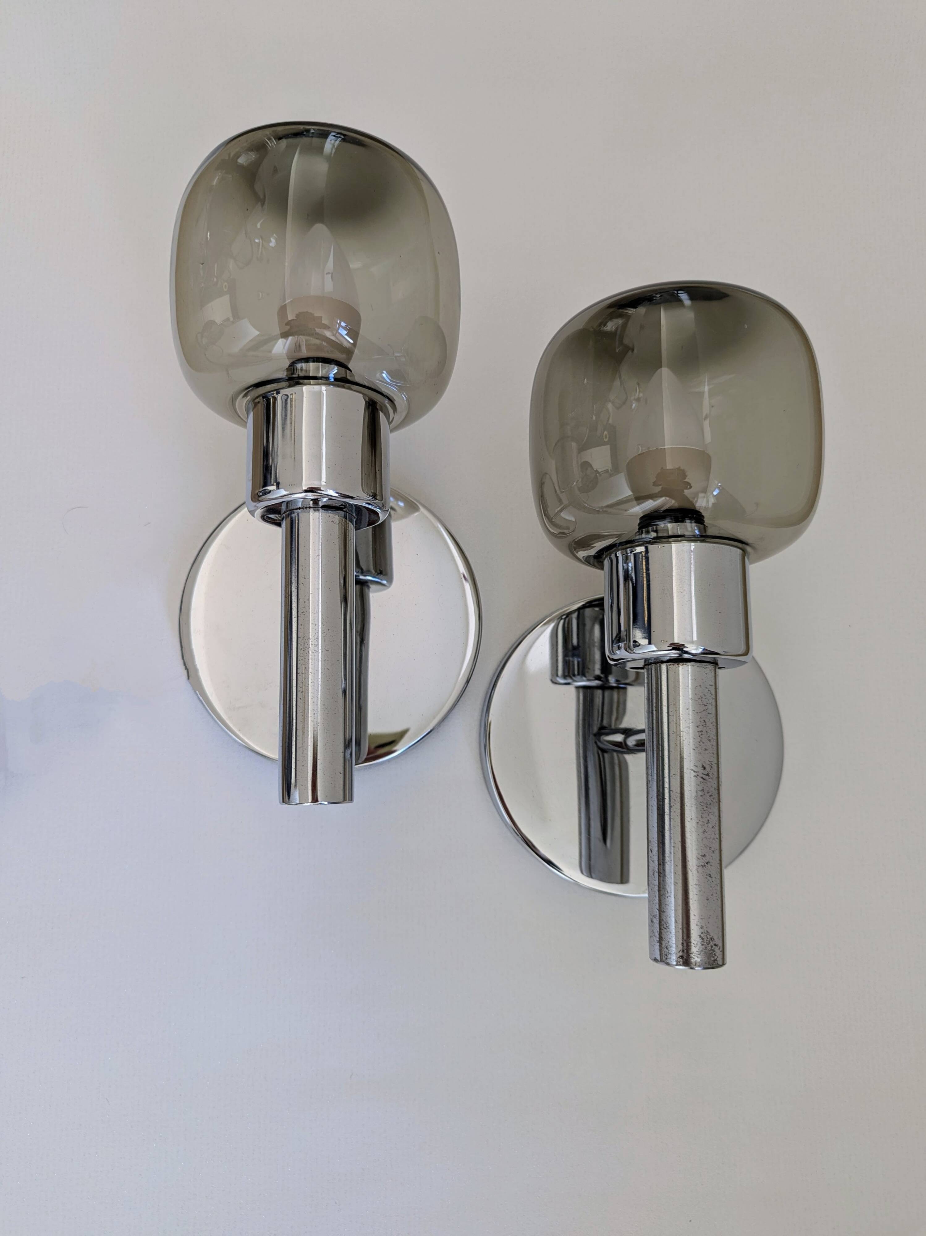 Pair of vintage wall lights
