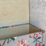 Ancient cherry blossom fabric box 1940