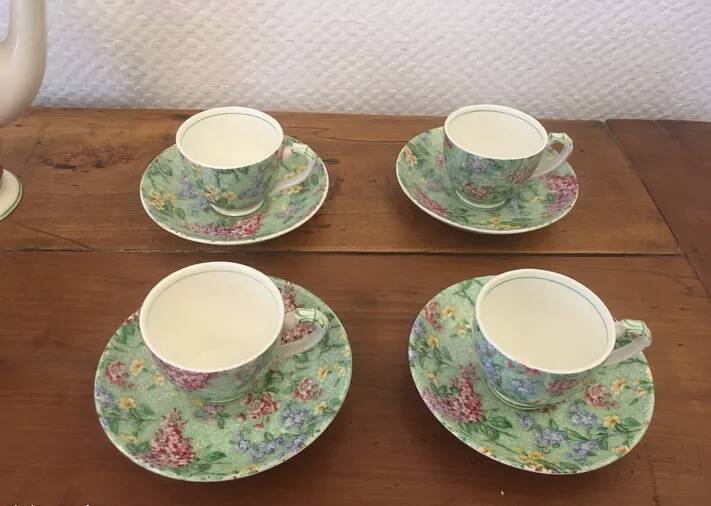 Antique English tea/coffee service