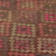 Anatolian handmade kilim rug 267 cm x 186 cm
