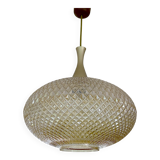 Vintage Scandinavian Glass Pendant Light