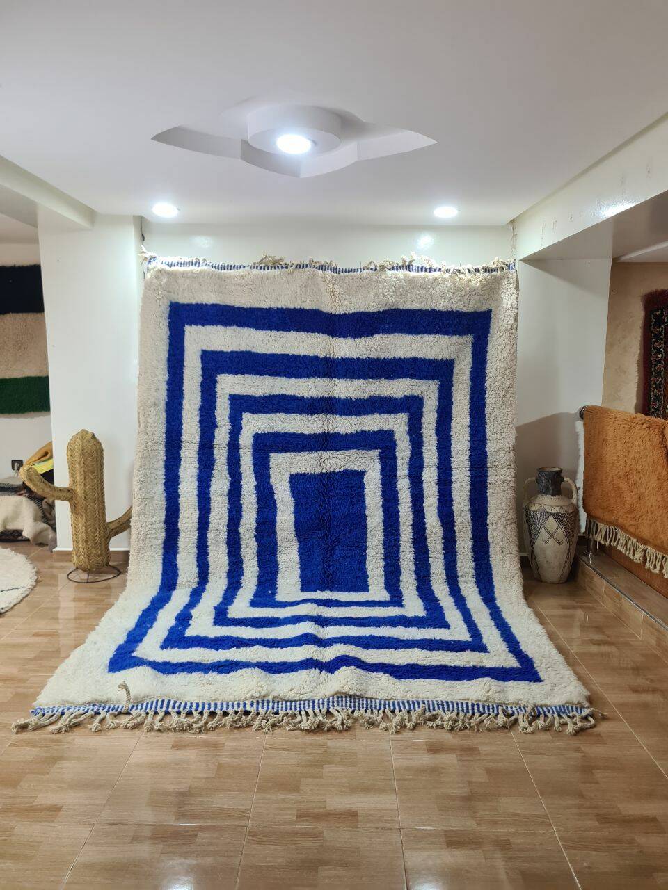 Handmade Beni Ouarain rug 300x200 cm
