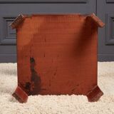 Art Deco pedestal table 1930 double tops two species