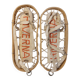 Vintage snowshoes Hiverna - Wood and rope