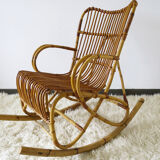 Rattan rocking chair