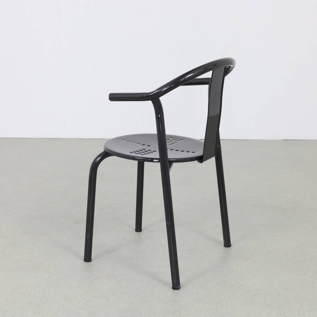 6x Postmodern Dining Chair “Maxmo” by Ikea, 1980s